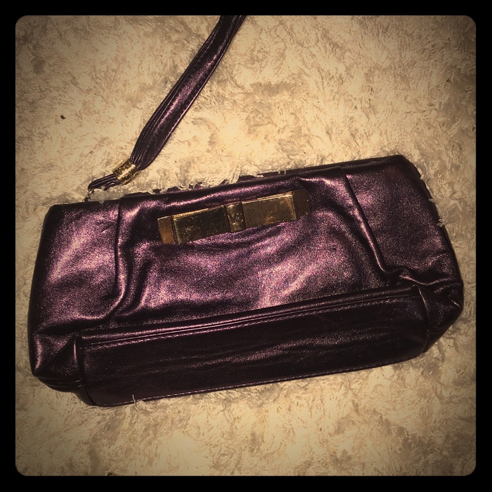 Purple clutch